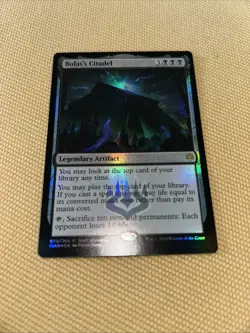1x NM Foil Bolas's Citadel Draft Weekend Promo MTG War of the Spark NM- - Image 3