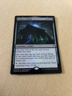 1x NM Foil Bolas's Citadel Draft Weekend Promo MTG War of the Spark NM- - Image 4