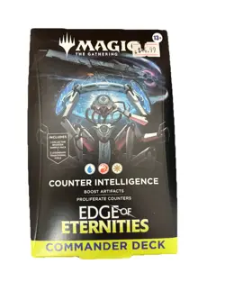 MTG Edge of Eternities Commander Deck Counter Intelligence Sealed English Magic - Image 1