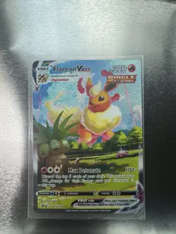 Flareon VMAX SWSH180 Black Star Promo Foil Holo Pokemon Card Standard Size NM/M - Image 2