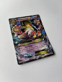 Pokemon TCG M Mega Alakazam EX Card 26/124 Fates Collide - Image 2