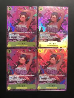 One Piece Card Game Viola SR 4-Piece Set EB01-052 Japan - Image 1