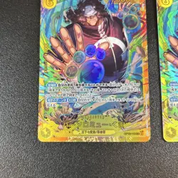 One Piece Card Game OP12-119 Sec Bartholomew Bear Set Used Japan - Image 4