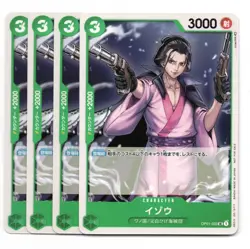 One Piece Card Game Promo Izo 4-Piece Set Japan - Image 1
