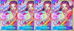One Piece Card Game Melo Amakaze Parallel 4 pcs Japan - Image 1