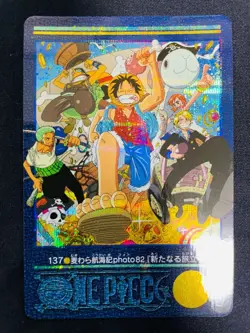 One Piece Card Game 137 Grain Puri Visual Adventure Carddass 2001 Japan - Image 3