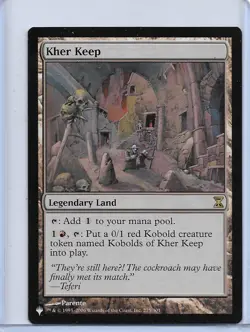 MTG magic 1x Kher Keep (M/NM) The List Reprints - Image 1