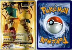 Pokemon Card - Dragonite EX Evolutions 106/108 2016 Ultra Rare Damaged - Image 3