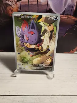 N's Zorua #189 SV: Scarlet & Violet Promo Pokemon Card - Card In Photo Received - Image 1