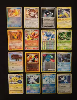 Pokemon Vintage Lot Of 16 Cards All Holographics - Image 1