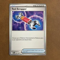 Tool Scrapper 085/086 White Flare WHT English Pokemon Card NM - Image 1