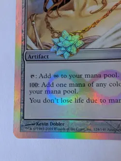 MTG Mox Lotus Alternate Foil Unhinged Card 124/140 - Image 3