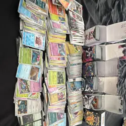 Pokemon TCG Mixed Card Lot Storage Boxes w/ Team Rocket's reverse holos & holos - Image 1