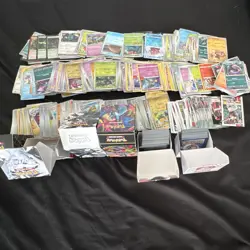 Pokemon TCG Mixed Card Lot Storage Boxes w/ Team Rocket's reverse holos & holos - Image 2