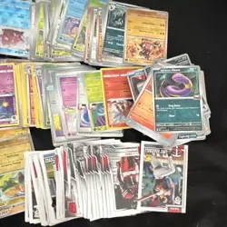 Pokemon TCG Mixed Card Lot Storage Boxes w/ Team Rocket's reverse holos & holos - Image 3