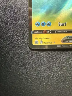 2022 Pokemon SWSH Celebrations #008/025 - Surfing Pikachu V - Image 3