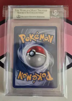 Pokemon TCG Slowking Neo Genesis 14/111 Unlimited Holo Rare HP BGS 9 w/SWIRL 🌀 - Image 3