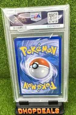 PSA 8 NM 2013 POKEMON BLACK AND WHITE PLASMA BLAST DIALGA EX #65 - Image 2