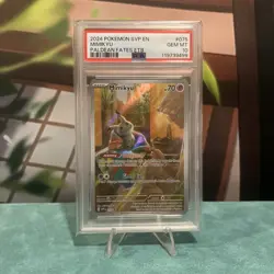 2024 POKEMON SVP EN-SV BLACK STAR PROMO #075 MIMIKYU PSA 10 - Image 1