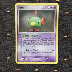 Natu EX Deoxys 66/107 Pokemon TCG | Yuka Morii | LP+/NM - Image 1