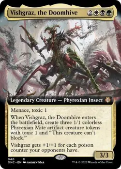 Vishgraz, the Doomhive (Extended Art) -Foil Near Mint MTG - Image 1