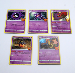HOLO Pokemon GENGAR GASTLY HAUNTER Halloween EVOLUTION SET 2021 Chilling Reign - Image 1