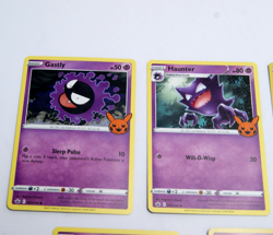 HOLO Pokemon GENGAR GASTLY HAUNTER Halloween EVOLUTION SET 2021 Chilling Reign - Image 2