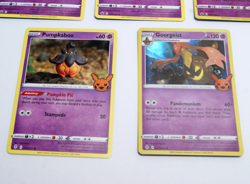 HOLO Pokemon GENGAR GASTLY HAUNTER Halloween EVOLUTION SET 2021 Chilling Reign - Image 4