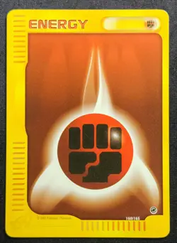 Pokemon TCG - Fighting Energy - Expedition - LP - E-Reader - Vintage Card - Image 1