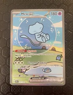 Pokemon Mew ex 232/091 SV Paldean Fates Special Illustration Rare Holo ENG - Image 1