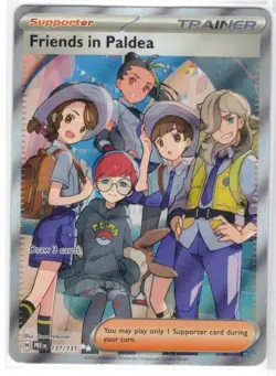 Friends in Paldea 137/131 Ultra Rare Prismatic Evolutions Pokemon TCG Near Mint - Image 1