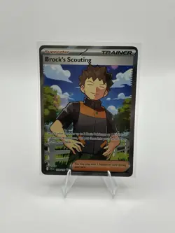 Brock's Scouting 179/159 Ultra Rare Journey Together Pokemon Near Mint - Image 1