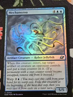 Mechanozoa FOIL EOE MTG EN - NM -0066 Magic The Gathering - Image 1