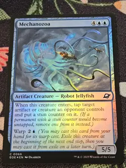 Mechanozoa FOIL EOE MTG EN - NM -0066 Magic The Gathering - Image 2