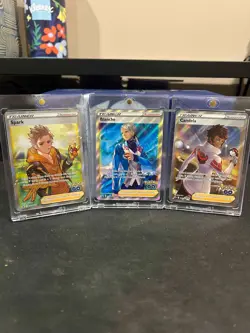 (3) Pokemon GO TCG Blanche, Candela & Spark Black Star Promo Holo Ultra Rare NM - Image 1