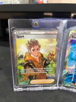 (3) Pokemon GO TCG Blanche, Candela & Spark Black Star Promo Holo Ultra Rare NM - Image 2