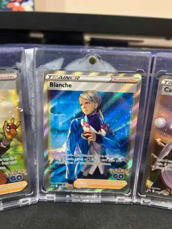 (3) Pokemon GO TCG Blanche, Candela & Spark Black Star Promo Holo Ultra Rare NM - Image 3