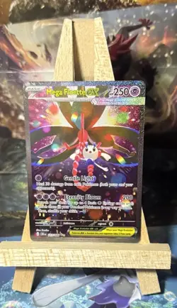 Mega Floette EX Full Art Holo 117/086 Ultra Rare English Chaos Rising - Image 1