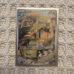 Pokemon TCG Litten SV05 Temporal Forces 167/162 Illustration Rare Holo Full Art - Image 1