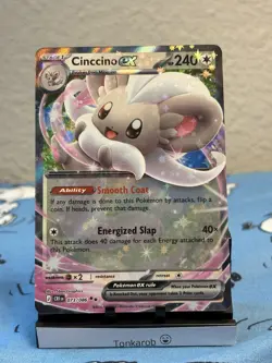 Cinccino EX 073/086 Double Rare Chaos Rising NM Pokemon TCG English - Image 1