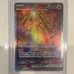 The Pokemon Company Chi-Yu ex 259/193 Paldea Evolved Hyper Rare Full Art Holo - Image 1