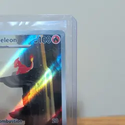 Pokemon TCG Charmeleon 169/165 Sv2a 151 Full Art Rare Holo Black English - Image 3