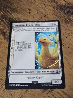 FINAL FANTASY #35 Summon: Choco/Mog NM MTG Magic The Gathering - Image 2