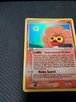 Pokemon Sunny Castform 31/113 EX Delta Species English Reverse Holo - Image 3