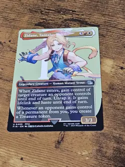 Zidane, Tantalus Thief Final Fantasy Borderless Uncommon Magic The Gathering MTG - Image 2