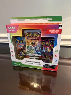 Pokemon First Partner Illustration Box Series 1 New Sealed - Image 1