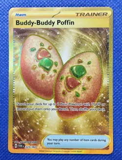 Pokemon TCG Twilight Masquerade: Buddy-Buddy Poffin 223/167 - Image 1