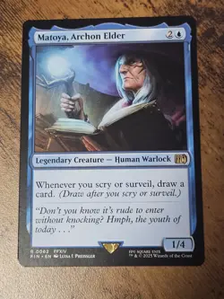 MTG Matoya, Archon Elder Final Fantasy Regular Rare Magic The Gathering NM - Image 1