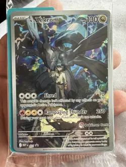 N's Zekrom 031 Promo *Pokemon Center Stamp* Sealed - Image 1