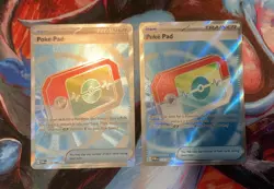 2026 Pokemon Perfect Order Poke Pad (2) Full Art Ultra Rare #113/088 - Image 1